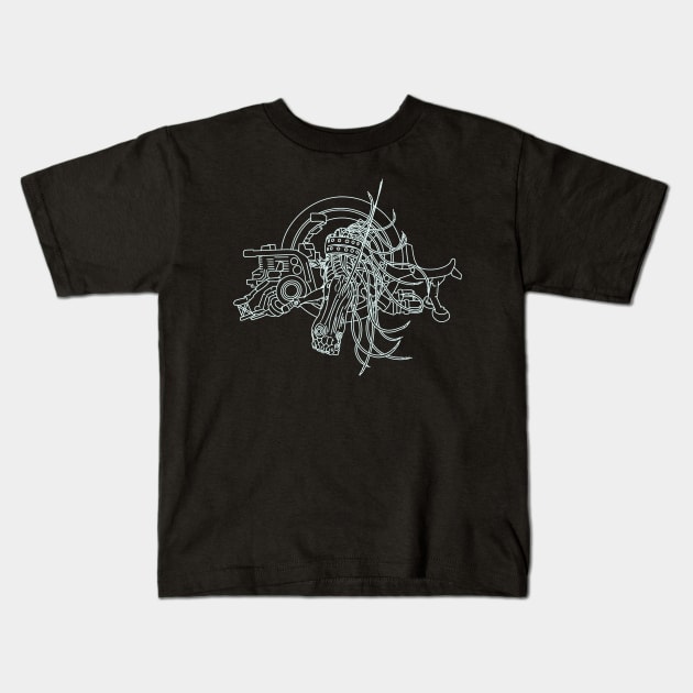 Gantz Kids T-Shirt by zody